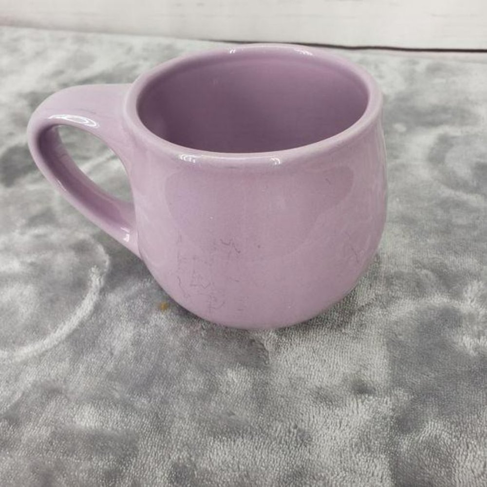 Starbucks 2005 Lavender Purple Ceramic Coffee Mug 16oz Solid Round Cup